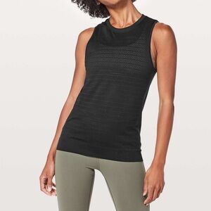LULULEMON ATHETICA Breeze By Muscle Tank II size 8 - Black no tag